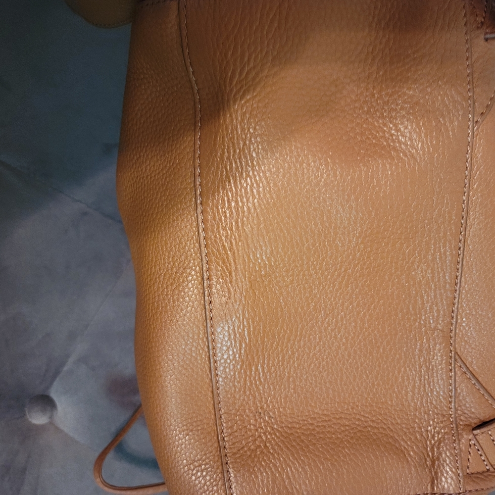 Tory Birch Camel leather back pack. - Picture 11 of 12